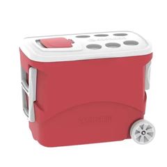 Caixa Termica Soprano Vermelha Com Rodas 50l