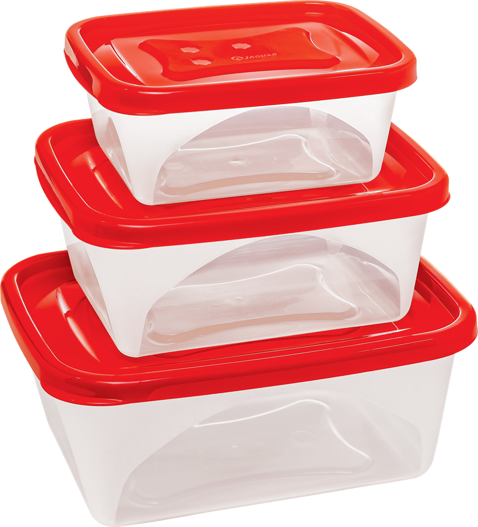 Conjunto Pote Plastico Jaguar Sortido 3pcs