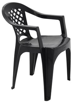 Cadeira Plastica Tramontina Iguape Preta