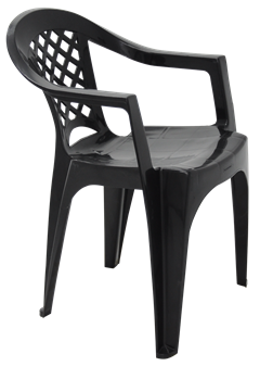Cadeira Plastica Tramontina Iguape Preta