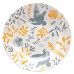 Prato Ceramica Raso Oxford Bem Te Vi 26cm