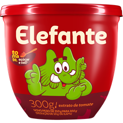Extrato De Tomate Elefante Pote 300g