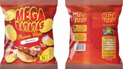 Batata Mega Chips Churrasco 30g