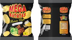 Batata Mega Chips Costelinha Com Limao 30g