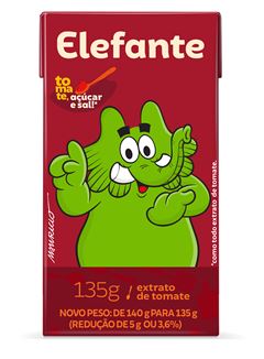 Extrato De Tomate Elefante Tp 135g