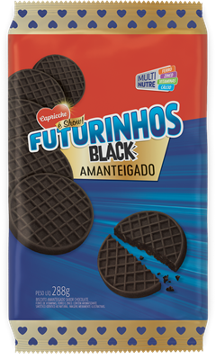 Biscoito Capricche Amanteigado Black 288g