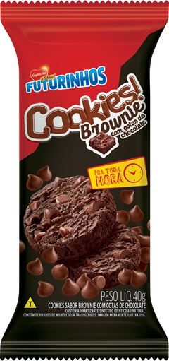 Biscoito Capricche Cookies Brownie 40g