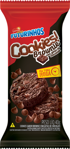 Biscoito Capricche Cookies Brownie 40g