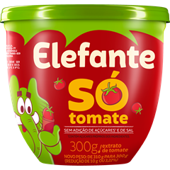 Extrato De Tomate Elefante So Tomate Pote 300g