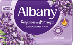 Sabonete Albany Perfume Lavanda Roxo 80g