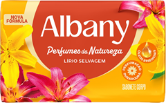 Sabonete Albany Perfume Lirio Laranja 80g