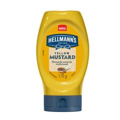 Mostarda Hellmanns Squeeze 170g