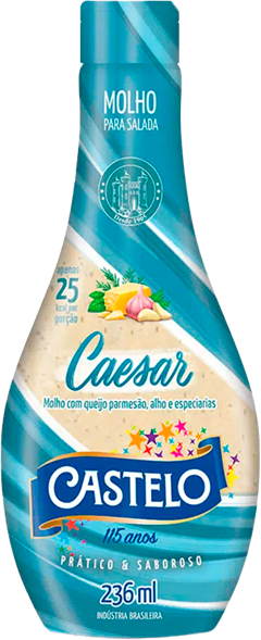 Molho Para Salada Castelo Caesar 236ml