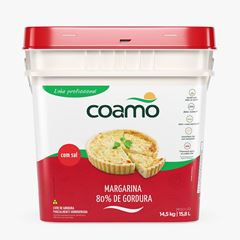 Margarina Coamo Com Sal 80% Balde 14,5kg