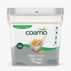 Gordura Vegetal Coamo Fry400 Balde 14,5kg