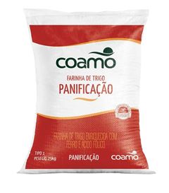 Farinha De Trigo Coamo Para Panificacao Sc 25kg