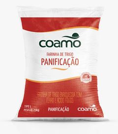 Farinha De Trigo Coamo Para Panificacao Sc 25kg