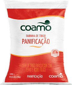 Farinha De Trigo Coamo Para Panificacao Sc 25kg