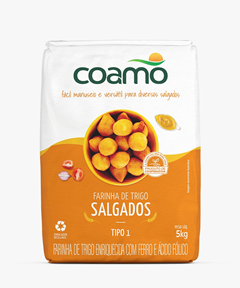 Farinha De Trigo Coamo Salgado 5kg