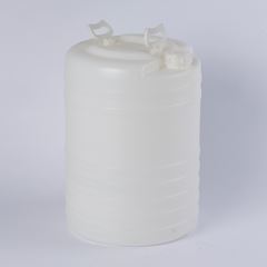 Galao Plastico Plastikero Retangular Transparente 50l