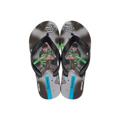 Sandalia Ipanema Maxsteel Masc Infantil Preto/Cinza
