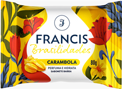 Sabonete Francis Brasilidades Bege Carambola 80g