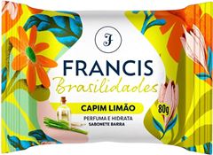 Sabonete Francis Brasilidades Verde Capim Limao 80g
