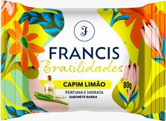 Sabonete Francis Brasilidades Verde Capim Limao 80g