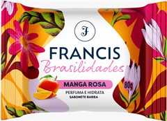 Sabonete Francis Brasilidades Laranja Manga Rosa 80g