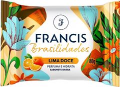 Sabonete Francis Brasilidades Amarelo Lima Doce 80g