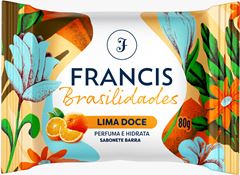 Sabonete Francis Brasilidades Amarelo Lima Doce 80g