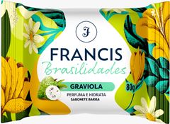 Sabonete Francis Brasilidades Verde Graviola 80g
