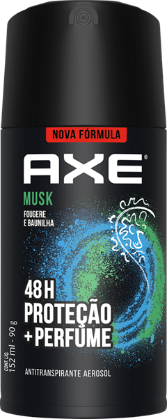 Desodorante Aerossol Axe Musk Fougere 150ml