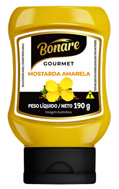Mostarda Bonare Gourmet Amarela 190g