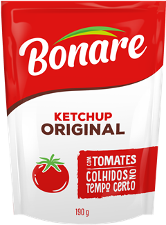 Ketchup Bonare Tradicional Sachet 190g