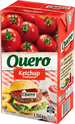 Ketchup Quero Tradicional Tp 1,15kg