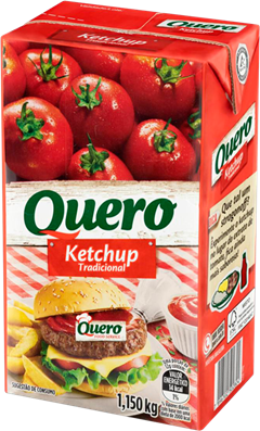 Ketchup Quero Tradicional Tp 1,15kg