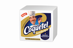 Guardanapo Coquetel Folha Simples P 22x23cm 50un