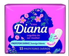 Protetor Diario Diana Suave 15un