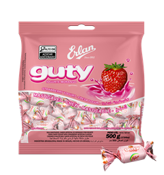 Bala Erlan Guty Morango 500g