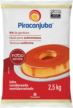Leite Condensado Piracanjuba Bag 2,5kg
