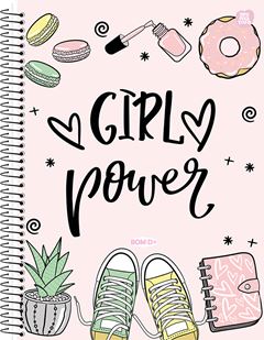 Caderno Animativa Universitario Bom D+ Fem Cd 10m 160fls