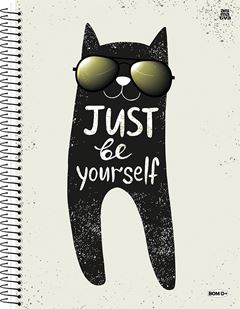 Caderno Animativa Universitario Bom D+ Masc Cd 10m 160fls