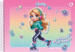 Caderno Animativa Cartografia Debby Cd Esp 60fls