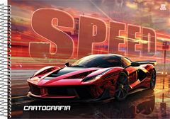 Caderno Animativa Cartografia Silver Cd Esp 80fls