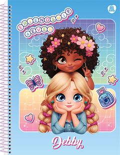 Caderno Animativa Universitario Debby Cd 01m 80fls