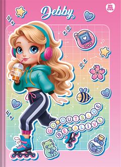 Caderno Animativa Universitario Debby Cd Cost 48fls