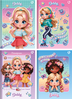 Caderno Animativa Universitario Debby Cd Cost 48fls
