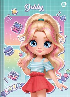 Caderno Animativa Universitario Debby Cd Cost 80fls