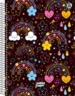 Caderno Animativa Universitario Kbom Fem Cd 01m 96fls